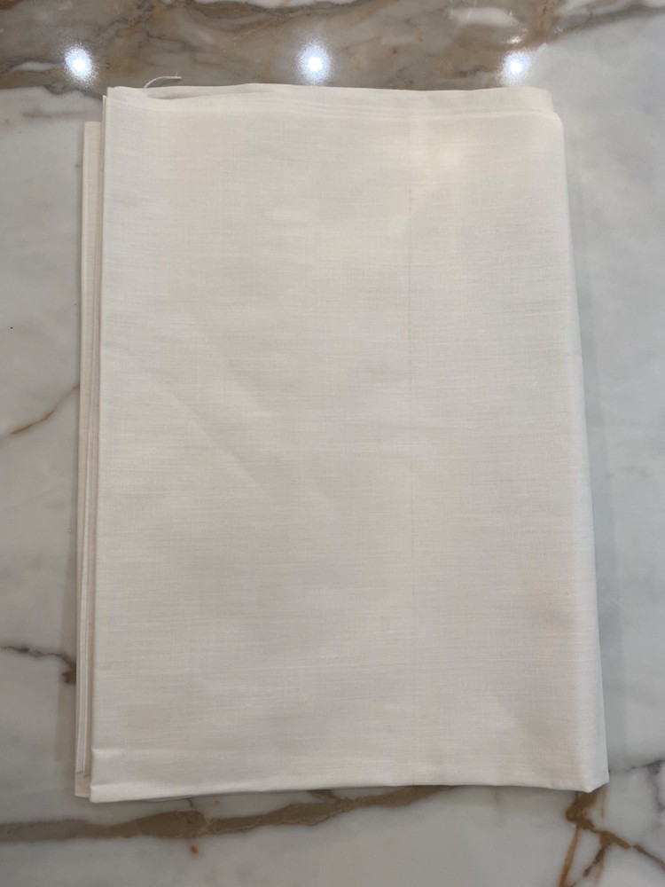 54"x90", White Twin Flat Sheets Hotels, Hospitals