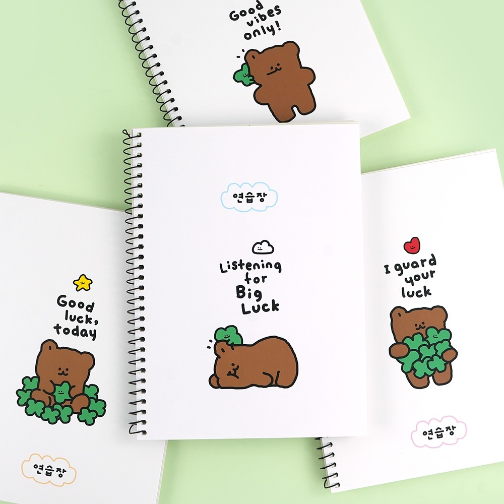[Pink Foot] Jonggeuk Bear Workbook