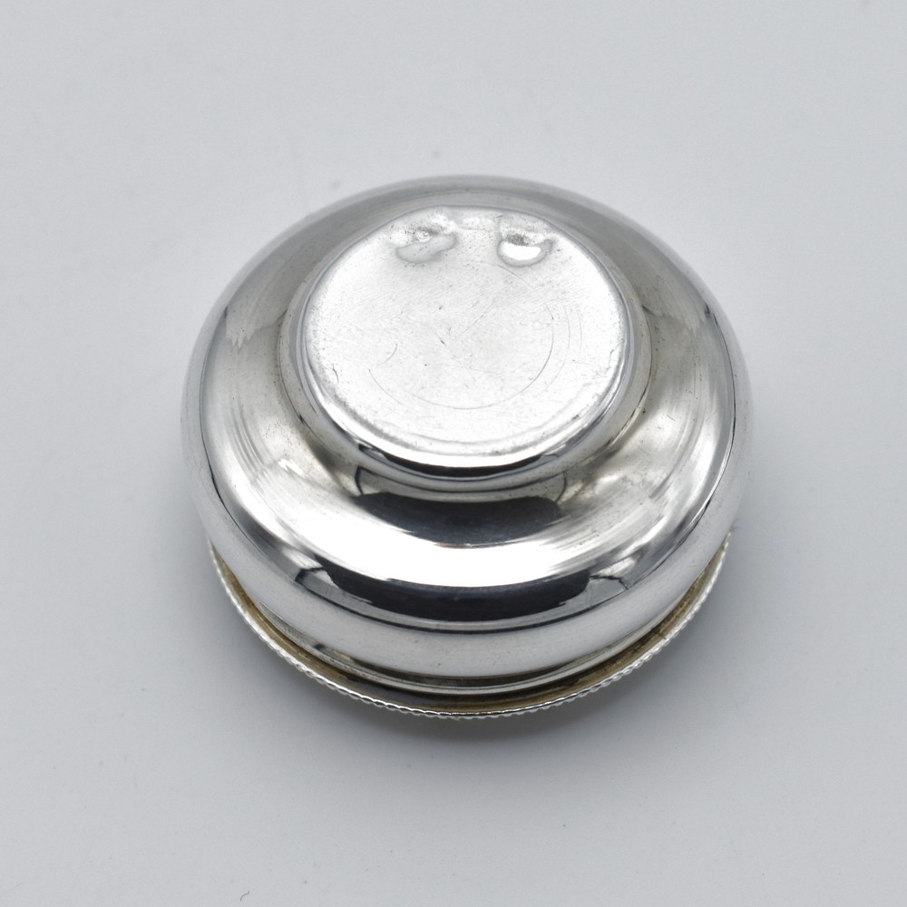Vintahe Solid Silver Pill Pot Continental Silver