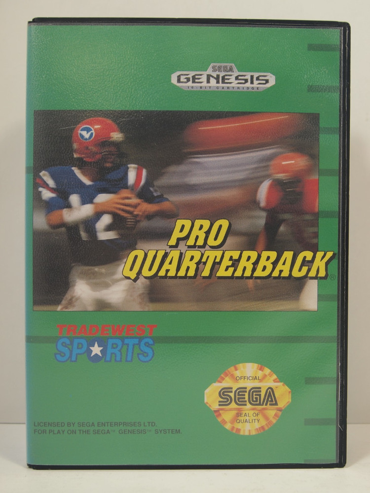 Pro Quarterback Case (SEGA Genesis) Authentic BOX ONLY