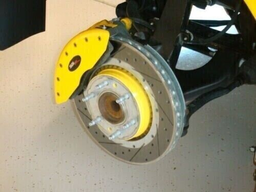 Ceramic Yellow Spray High Temp Coating Engine Caliper Brake Rotor Spring Paint