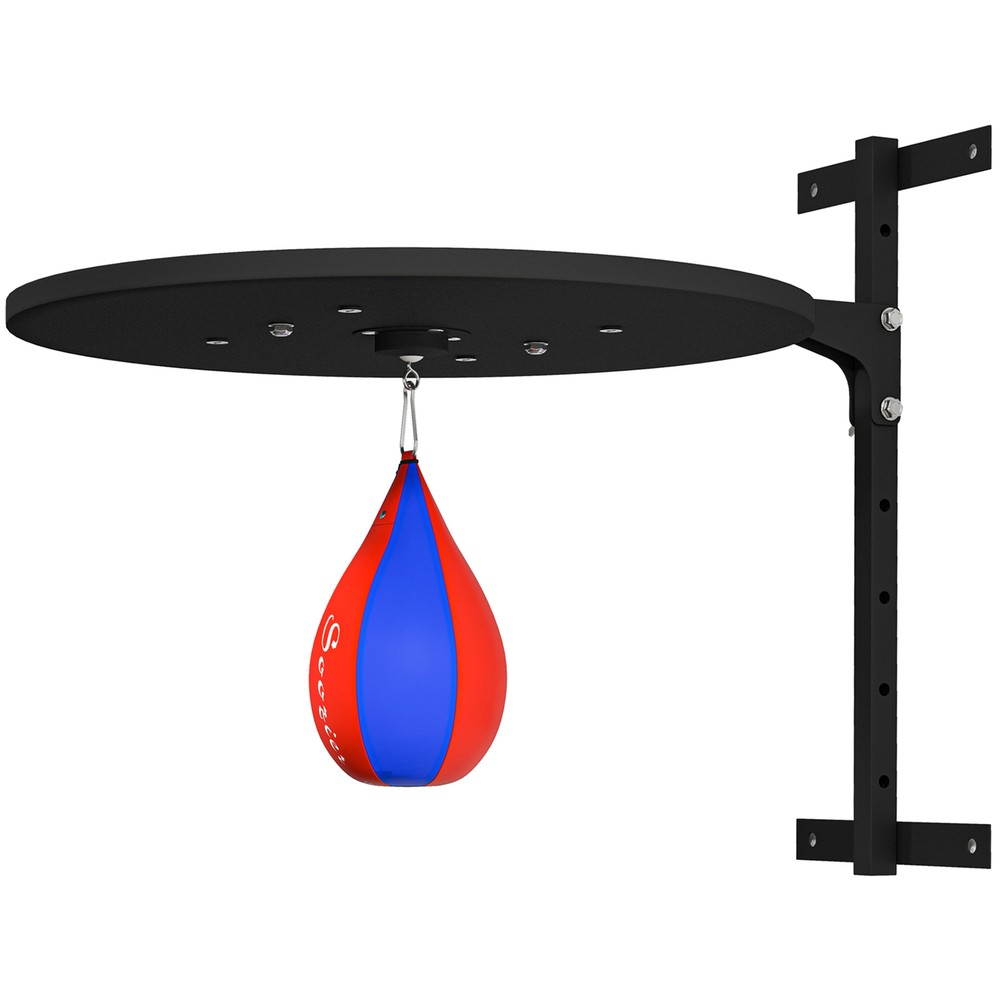 Soozier Wall Mounted Speed Bag Platform, Height Adjustable Punching Bag