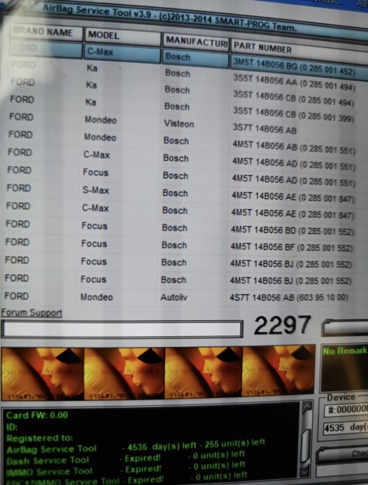 Air1bag data Reset Tool Software X11 Programs Tachosoft Collection Link