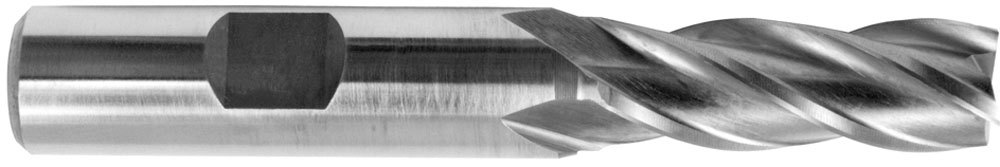 5.00mm HSS 2FL Single End Mill - 4 pieces