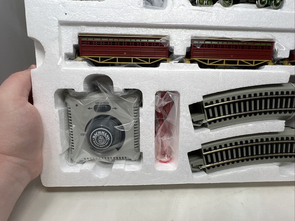 Bachmann HO Scale “The Pegasus” Train Set Open Box Complete Unused - READ