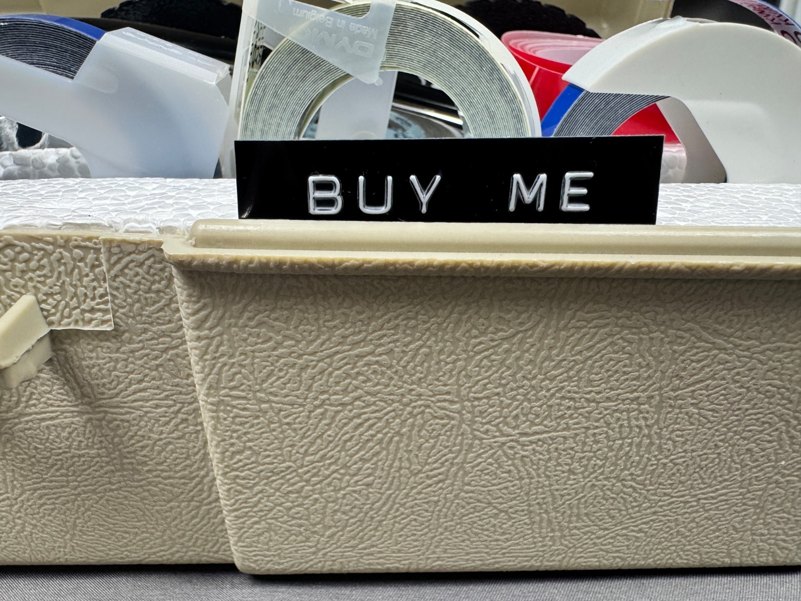 Vintage DYMO 1570 Label Maker Embosser With Extras & Original Case