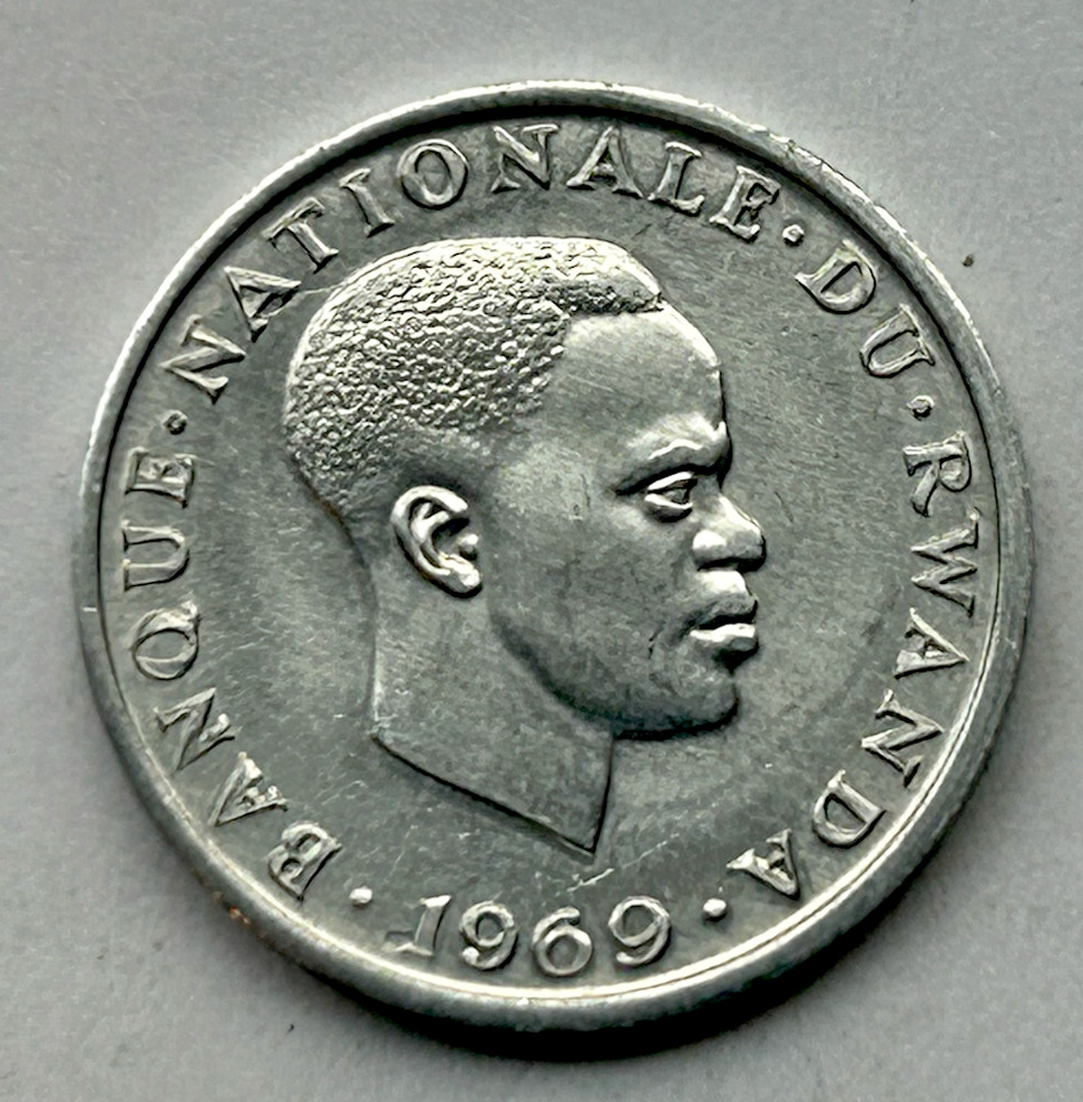 RWANDA FRANC 1969