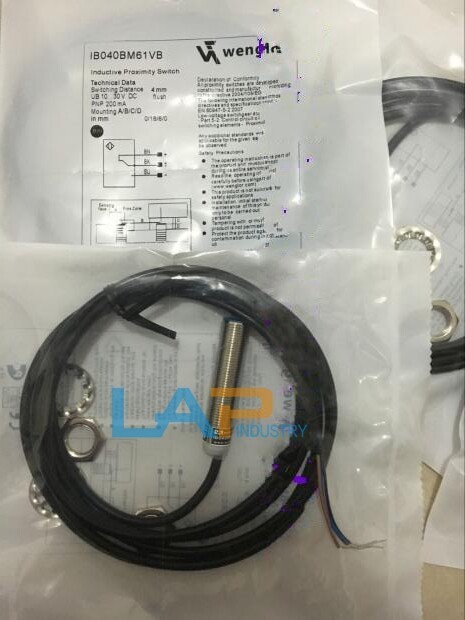 Qty:1 NEW For Wenglor IB040BM61VB Inductive Proximity Switch Sensor replacement