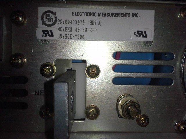 40V 60A 2400W Variable Output DC Power Supply LOAD TESTED EMI EMS40-60-2-D LCD