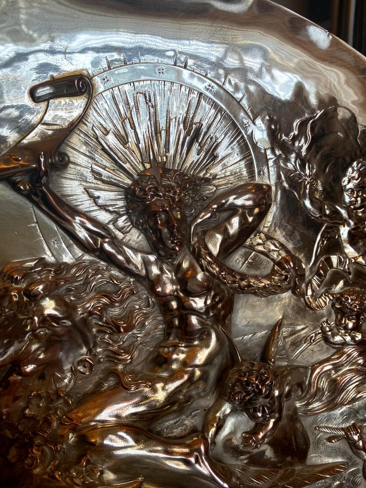 Elkington Silverplate Shield Charger