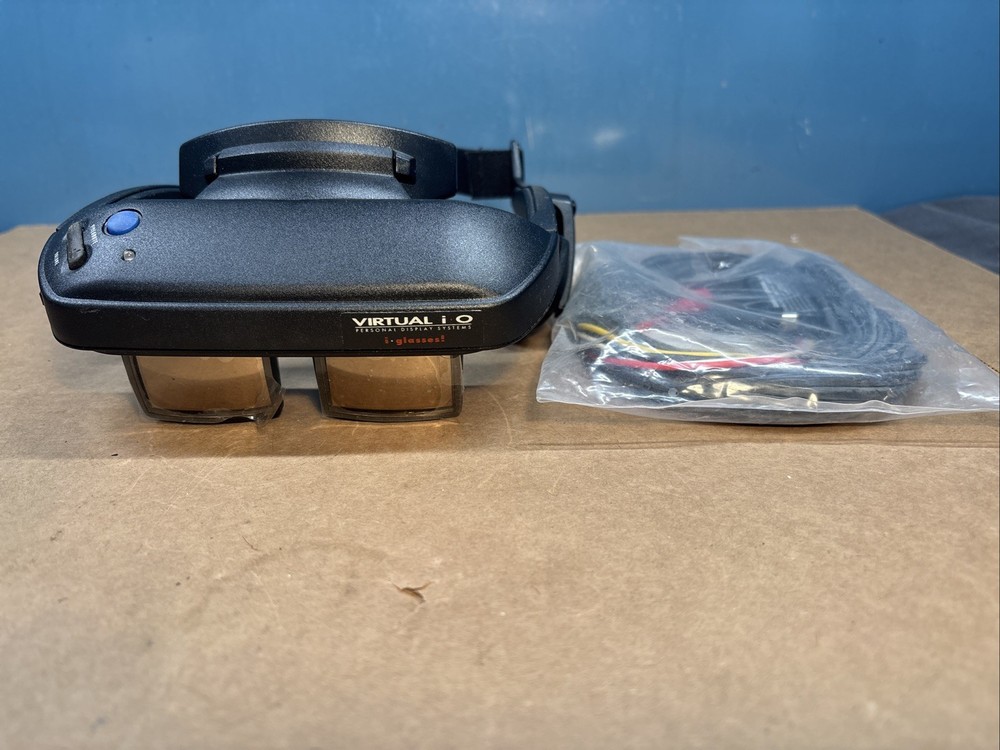 Virtual IO i-Glasses Headset Virtual Display Systems 1998 With Cable