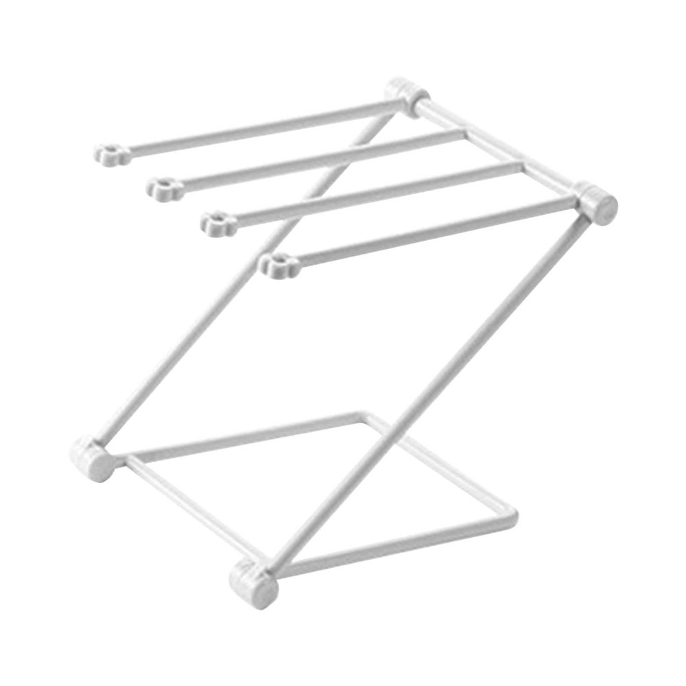 Countertop Dishcloth Drying Rack, 4 Arms Lightweight Space Saving Compact Dis...