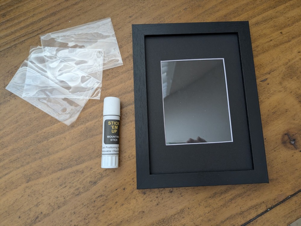 Stick-Em-Up™ Single Card Display Frame - 5X7 - Easy Swap System