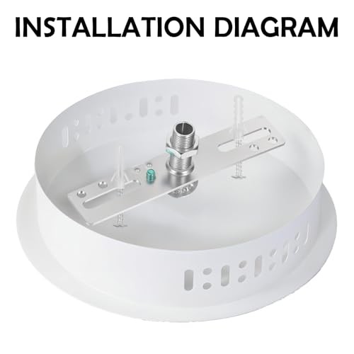 4 Inch Ceiling Light Fixture Mounting Bracket Kit, 4 PCS Light Crossbar