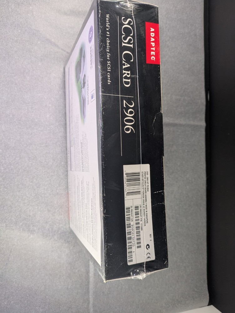 Adaptec AVA-2906 32 Bit PCI SCSI Controller Card PC Mac 1772900 Sealed