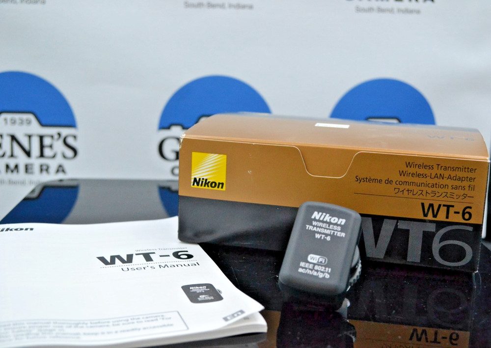 Nikon WT-6 Wireless Transmitter Original Box