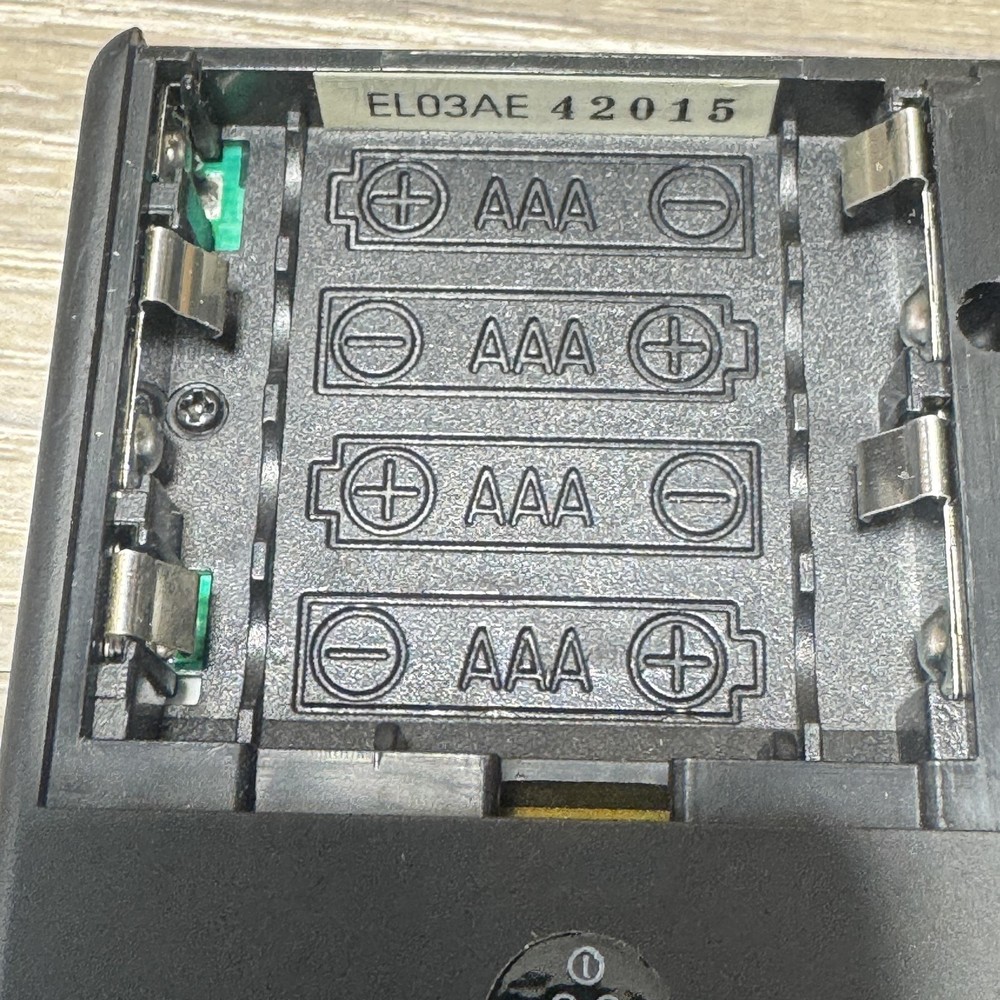 Vintage Gemstar VCR Plus+ VIP-8 VCR Programmer Remote Control Black Unit *WORKS