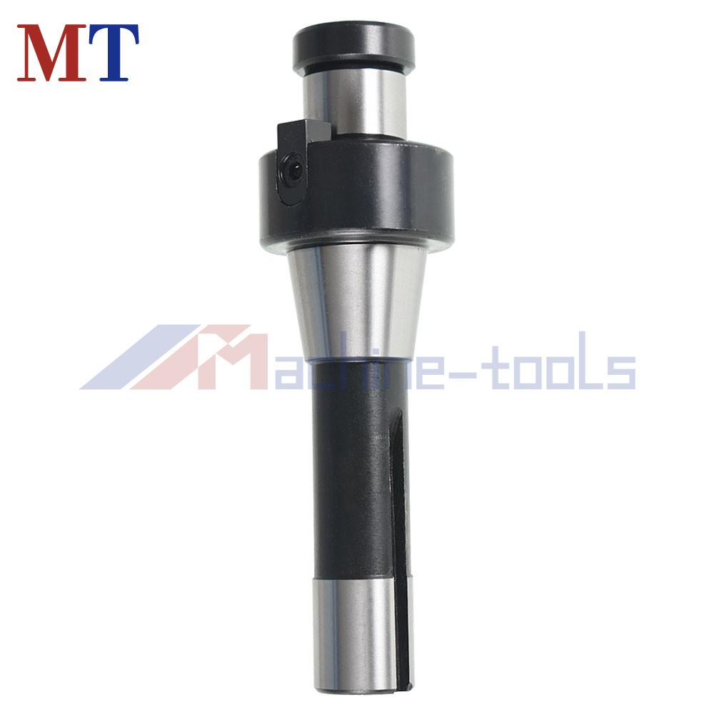 High Precision 1" R8 Shank Shell Milling Arbor Adapter Holder Hardened