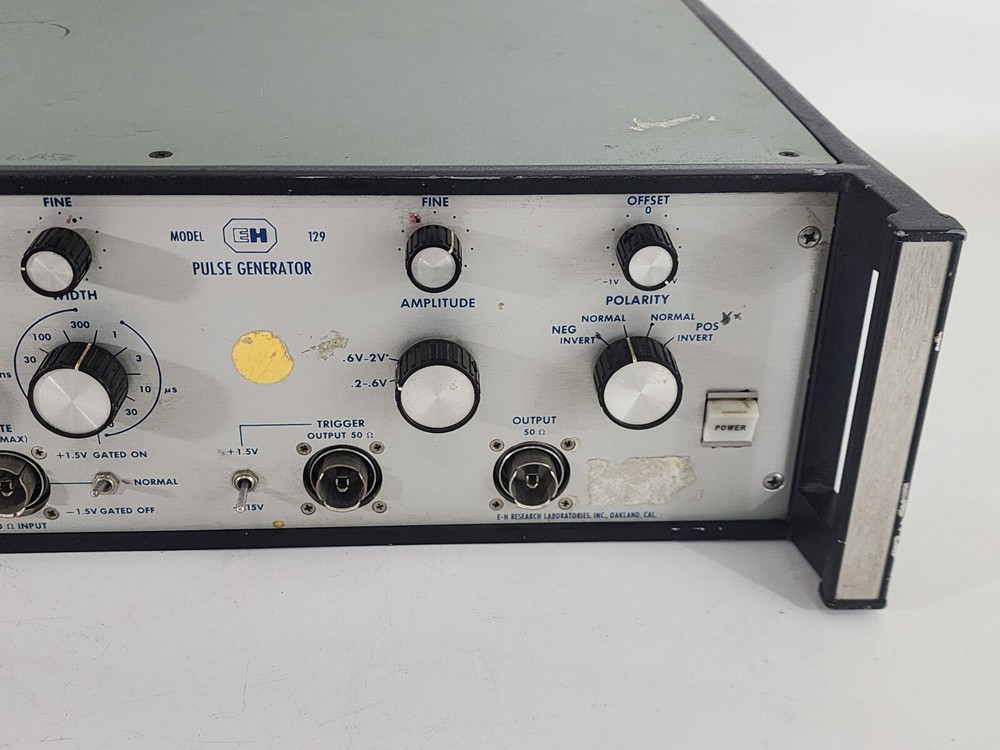 EH Electronics Model 129 ~ Pulse Generator ~ Power On / Untested / AS-IS