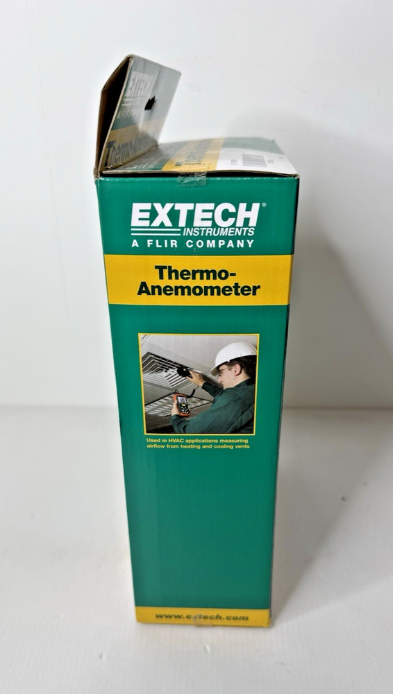 Extech AN100 CFM/CMM Thermo-Anemometer New in Box