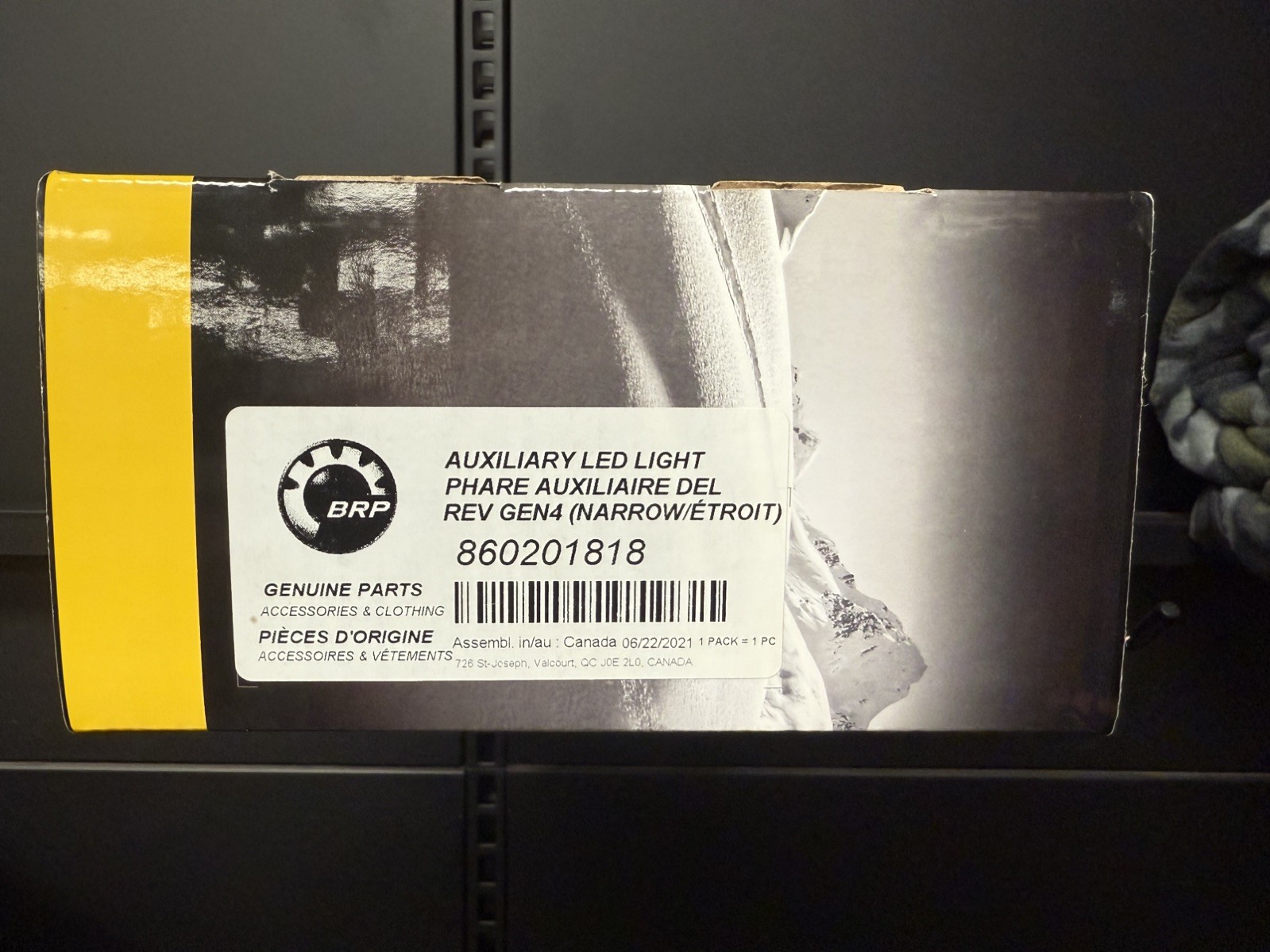 NEW Ski-Doo Auxiliary LED Light REV Gen4 (Narrow)) 860201818