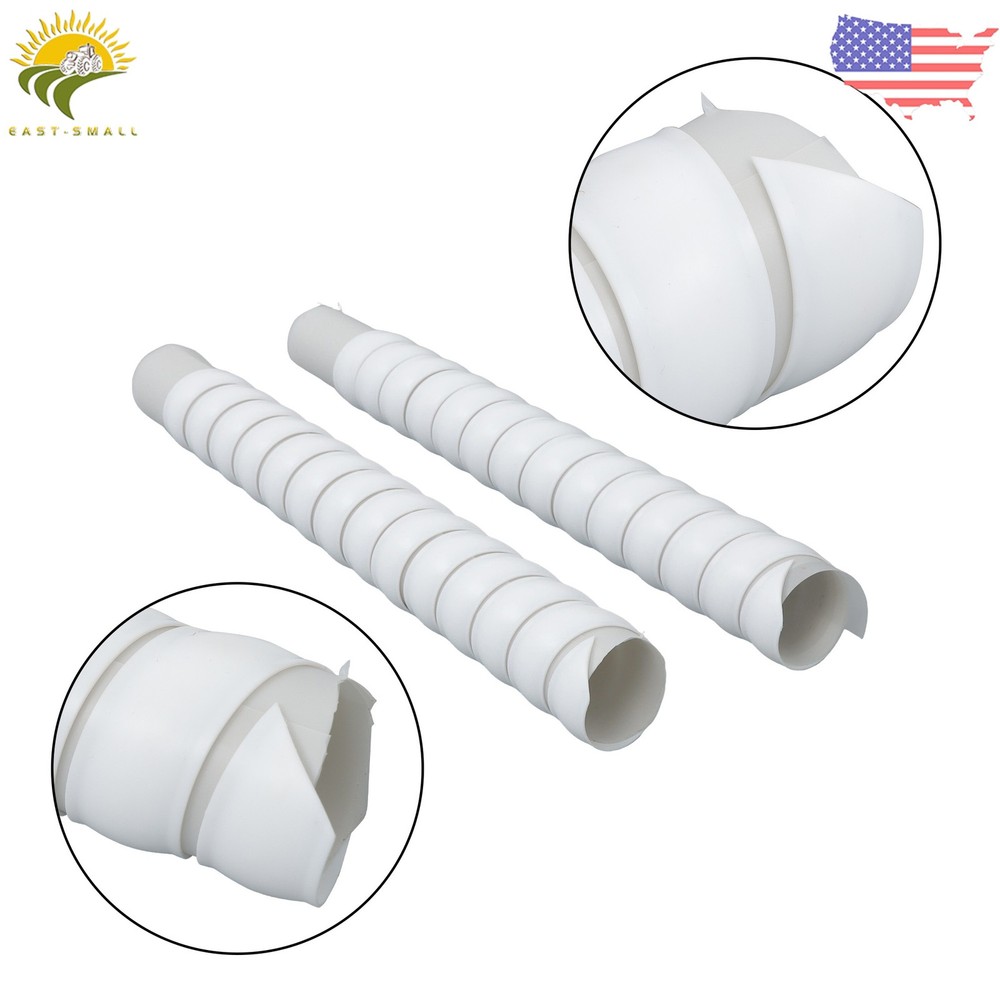 20 Pack Tree Trunk Protector Plastic Spiral Tree Guard Tree Trunk Protector