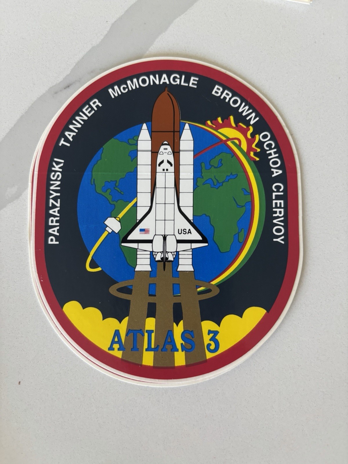 NASA And Other Space Shuttle Mission Patch Stickers