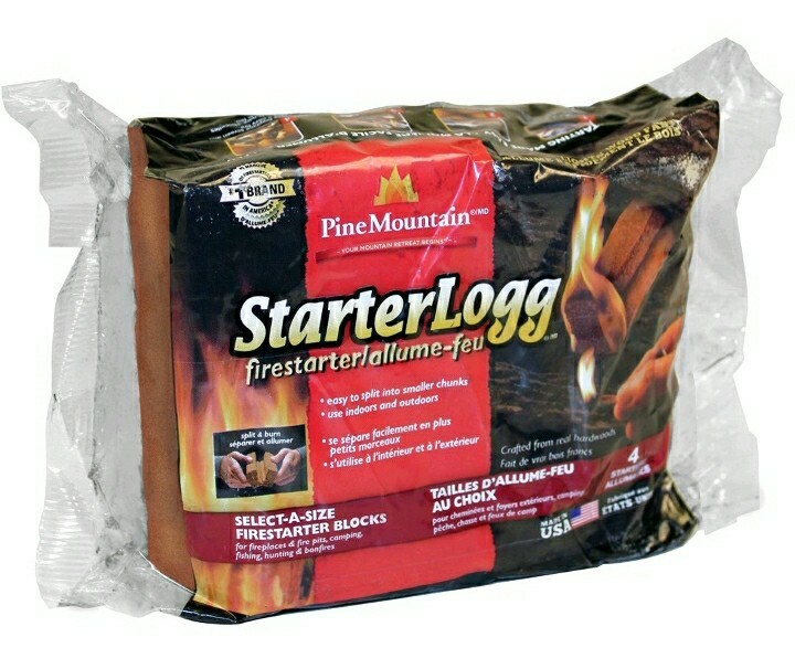🆕 Pine Mountain 🔥StarterLogg🔥 Firestarting Block (Set of 24) 💯