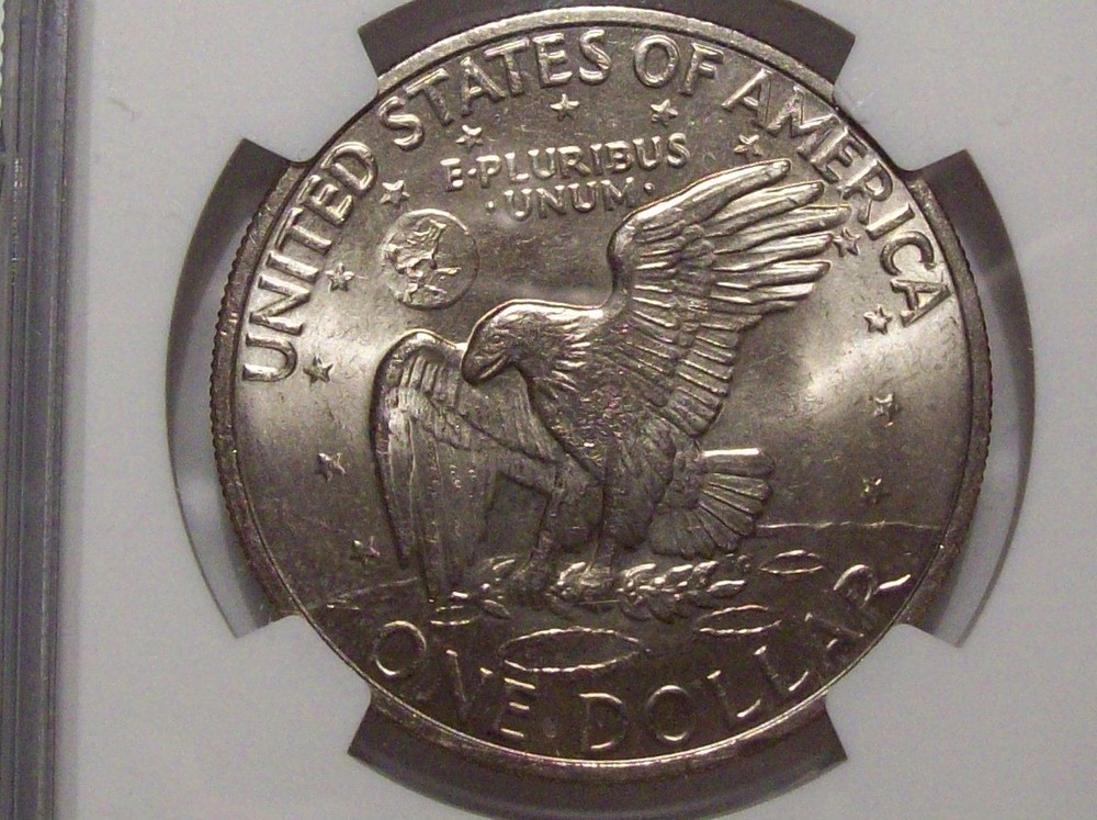 1971-D Friendly Eagle Eisenhower Dollar-NGC MS 65 #3