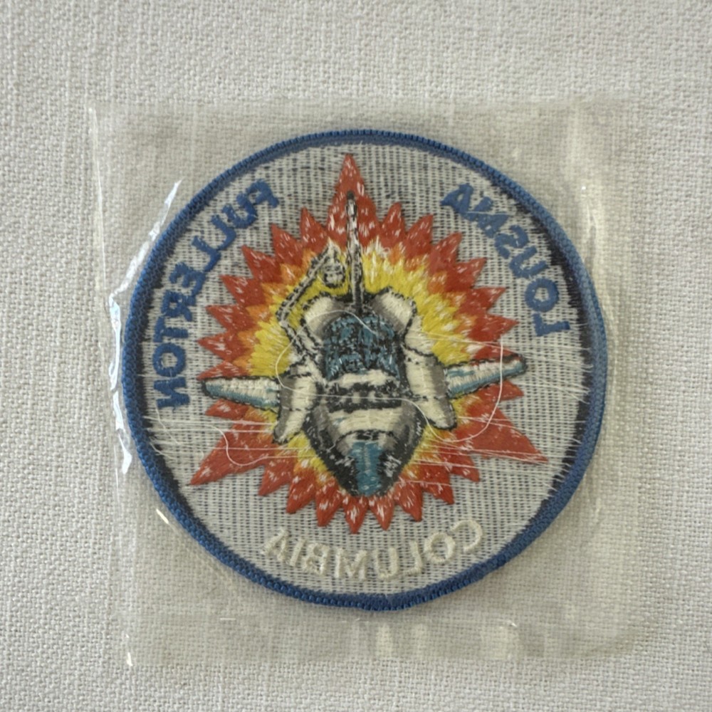 Space Shuttle Columbia Lousma Fullerton NASA Patch
