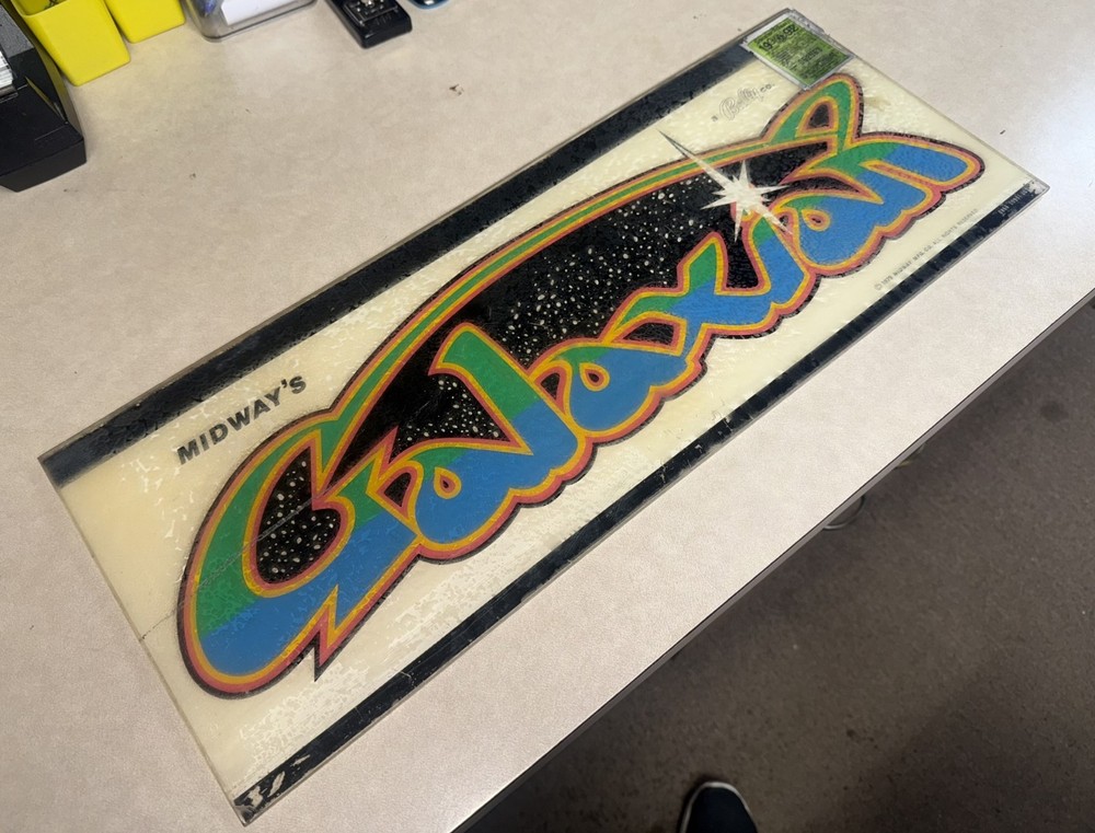 GALXIAN Original Vintage Arcade HEADER