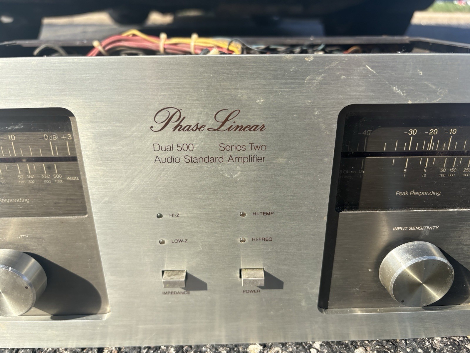 Phase Linear Model 500 Series Two Amplifier - As Is - For Restoration