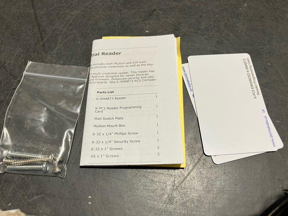 Keyscan Mobile Ready Smart Card Reader for Access Control K-SMART3