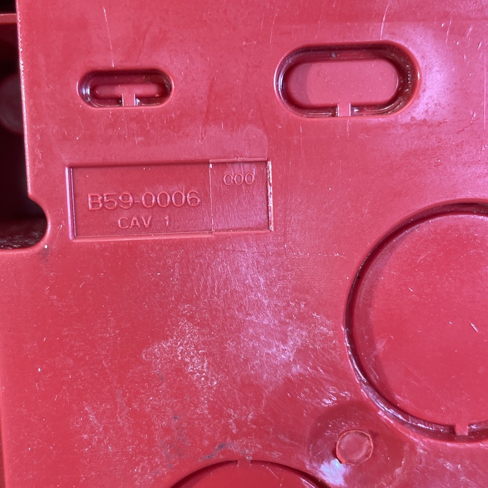 Red Weatherproof Back Box -- B59-0006