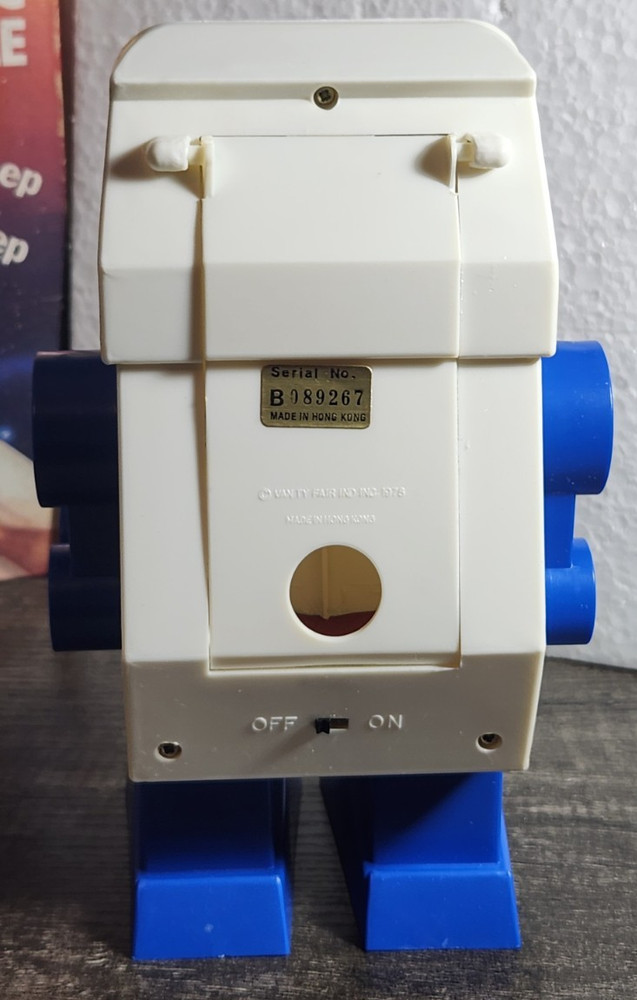 Sears Targetron Electronic Target Game Vanity Fair Robot 1978 w/box Untested
