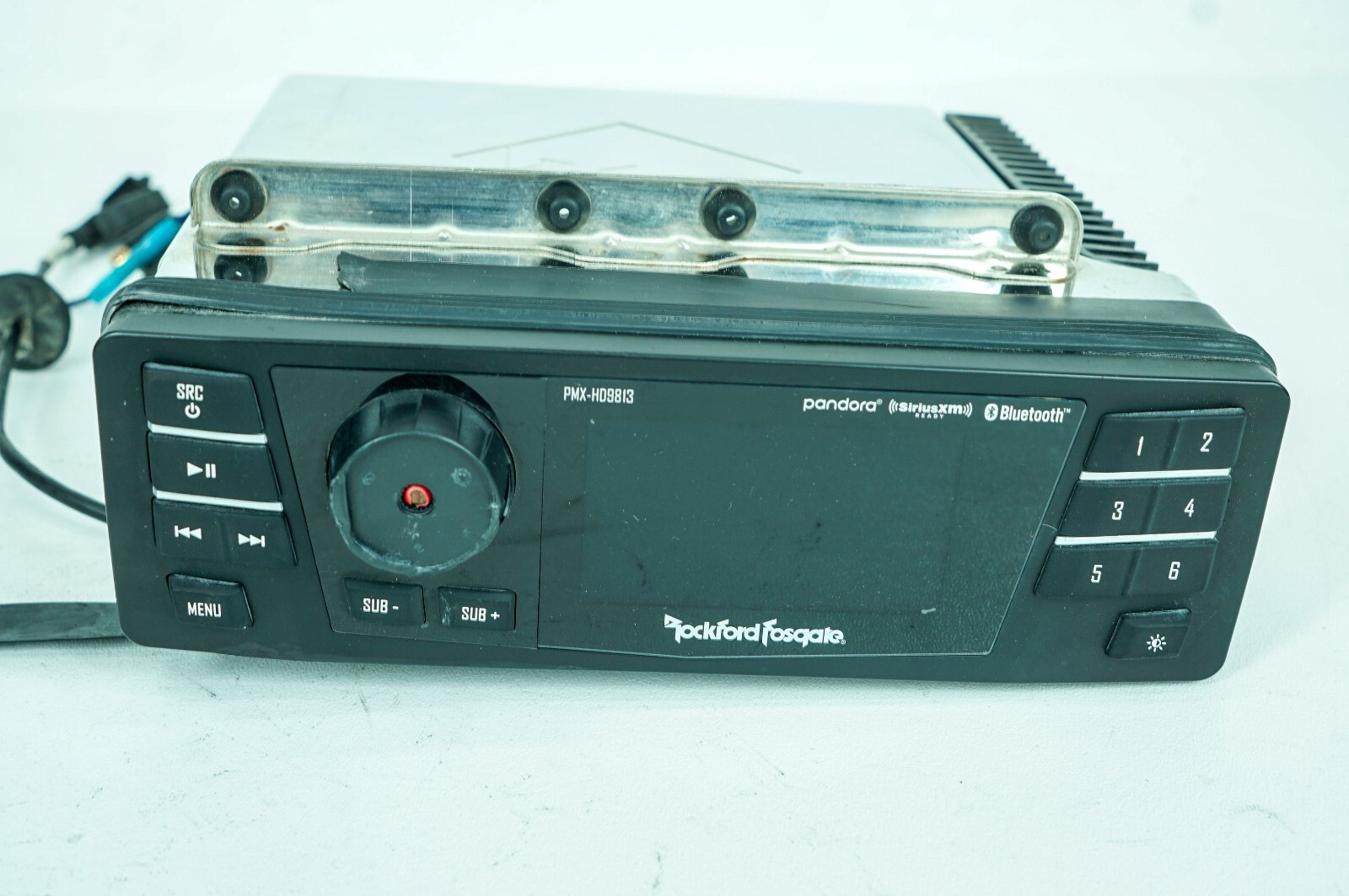 12 Harley Road Glide Touring Rockford Fosgate Media Receiver DAMAGED HD9813 1325