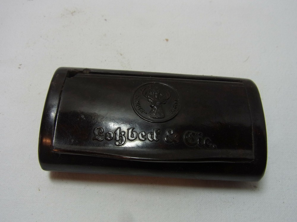 Nice Vintage German Bakelite Snuff Box #CI5