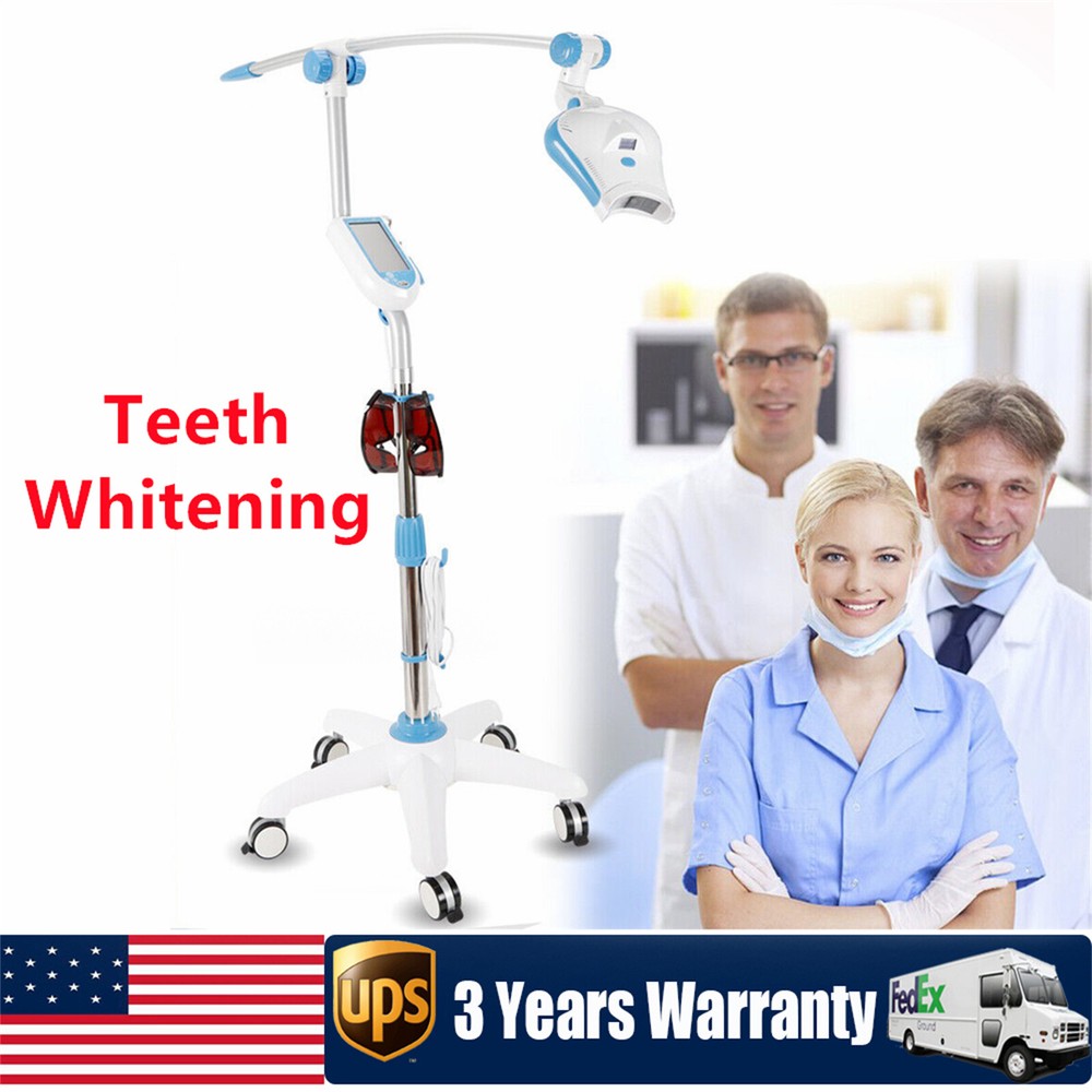 Dental Mobile Teeth Whitening Machine LED Light Bleaching Accelerator Cold Lamp.