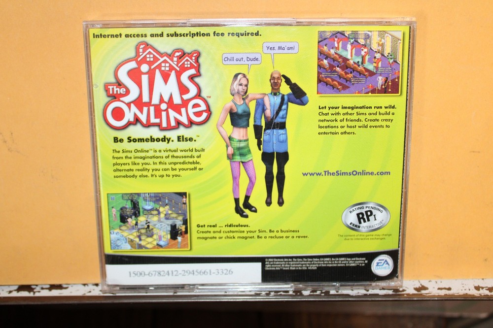 2002 The Sims Deluxe Edition PC-CD EA Games