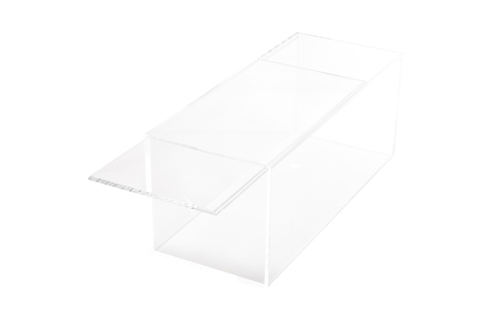 Deluxe Clear Back Acrylic Wine Bottle Display Case (A017-CB)