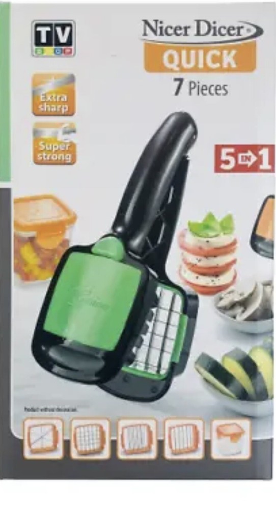 Nicer Dicer Quick 7 Pieces 5 In 1