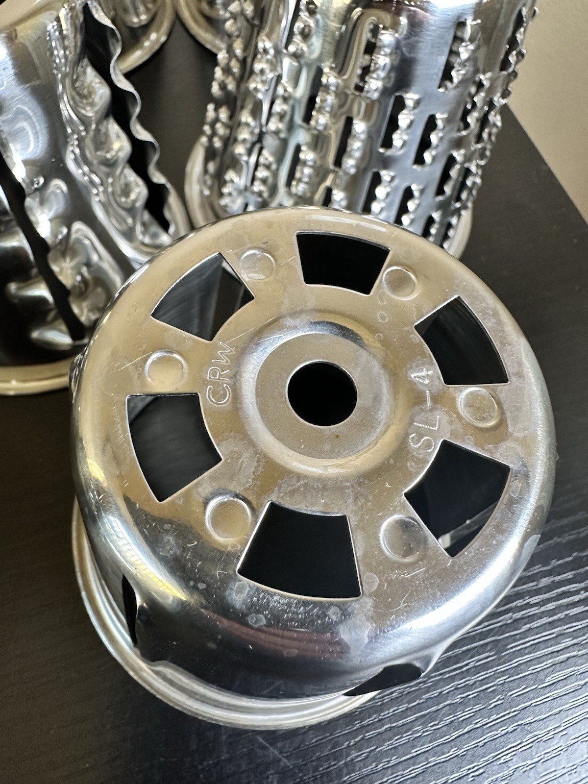 Saladmaster Food Processor V Machine Versa Tec Vegetable Slicer Shredder 5 Cones