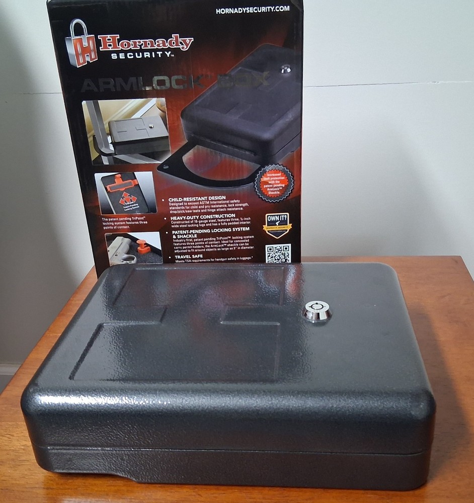 Hornady Security Armlock Box- New