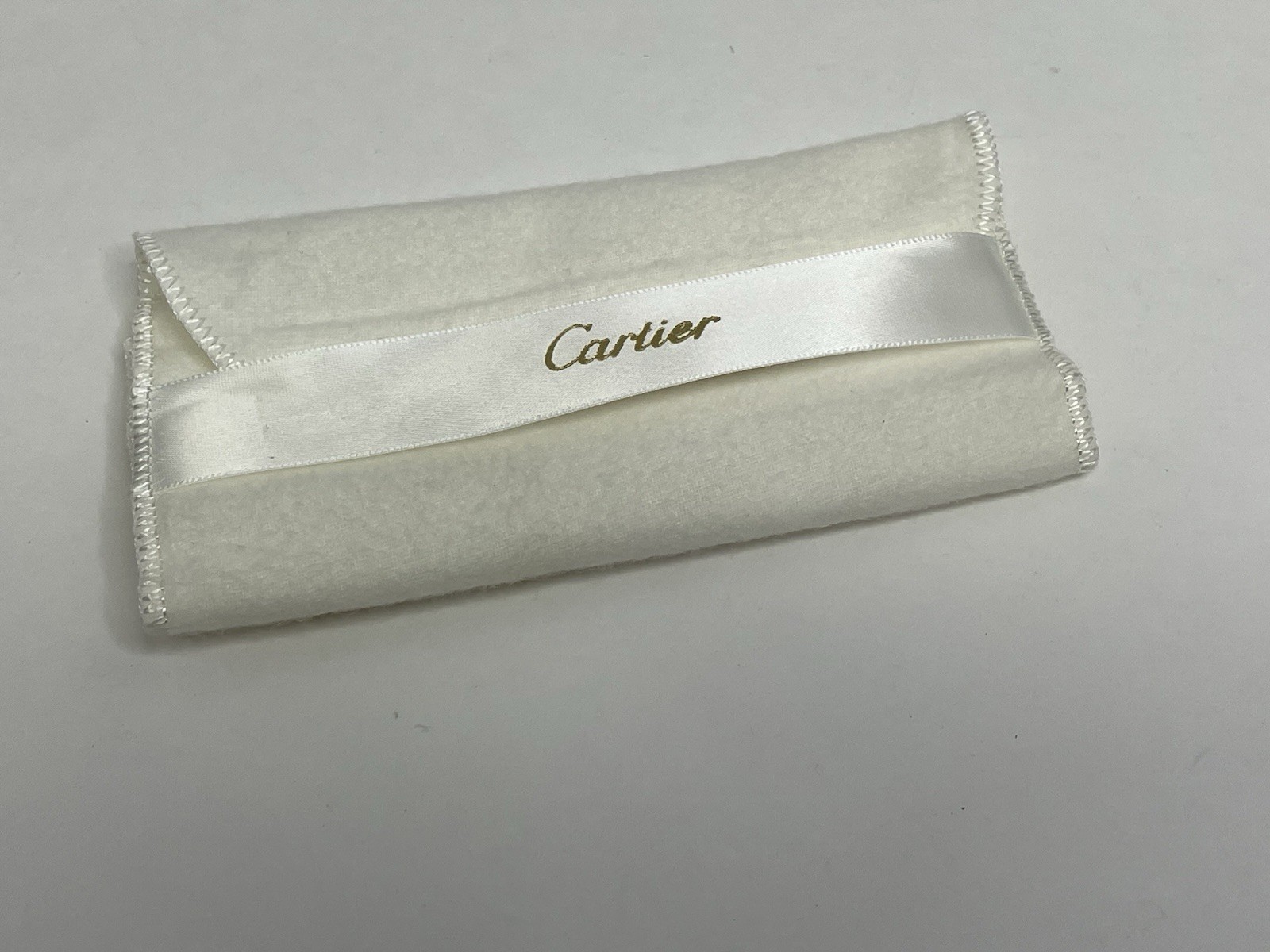 Cartier Vintage Sterling Silver Bud Vase Weighted 925 Storage Bag Original Box