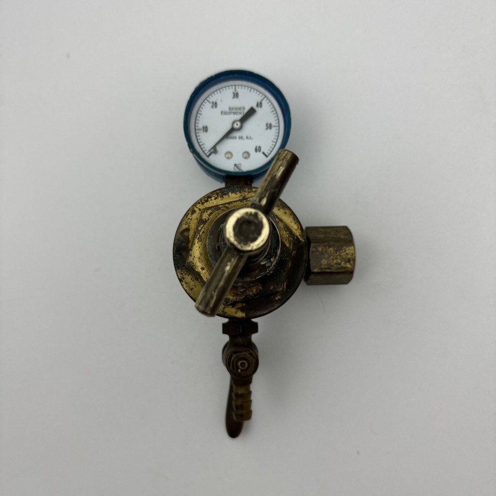 Banner Equipment Company Bulk CO2 Regulator Beer Draft