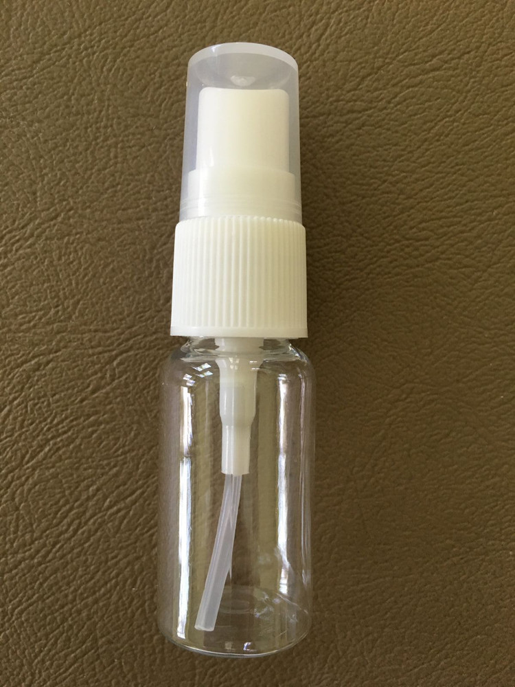15ml (0.5 oz) Clear Plastic Empty Refillable Perfume Atomizer Mini Spray Bottles