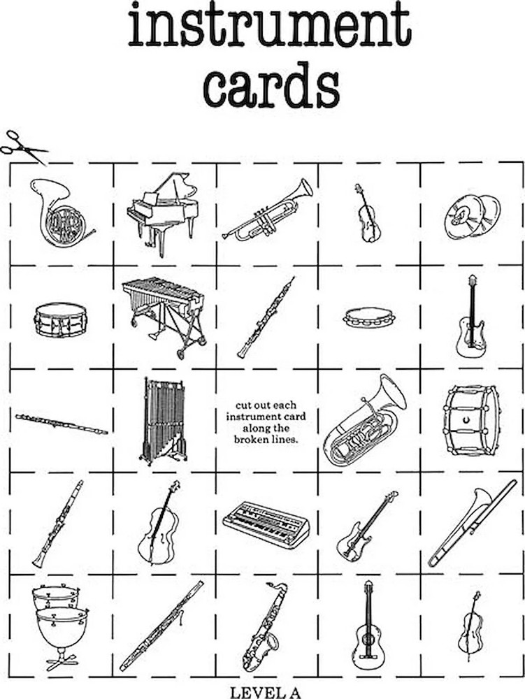 Instrument Bingo