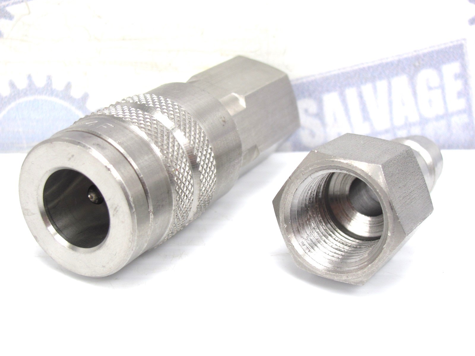 DIXON - 4FF4-S & D4F4-S - 1/2 in 303 Stainless DF QUICK DISCONNECT & NIPPLE NEW