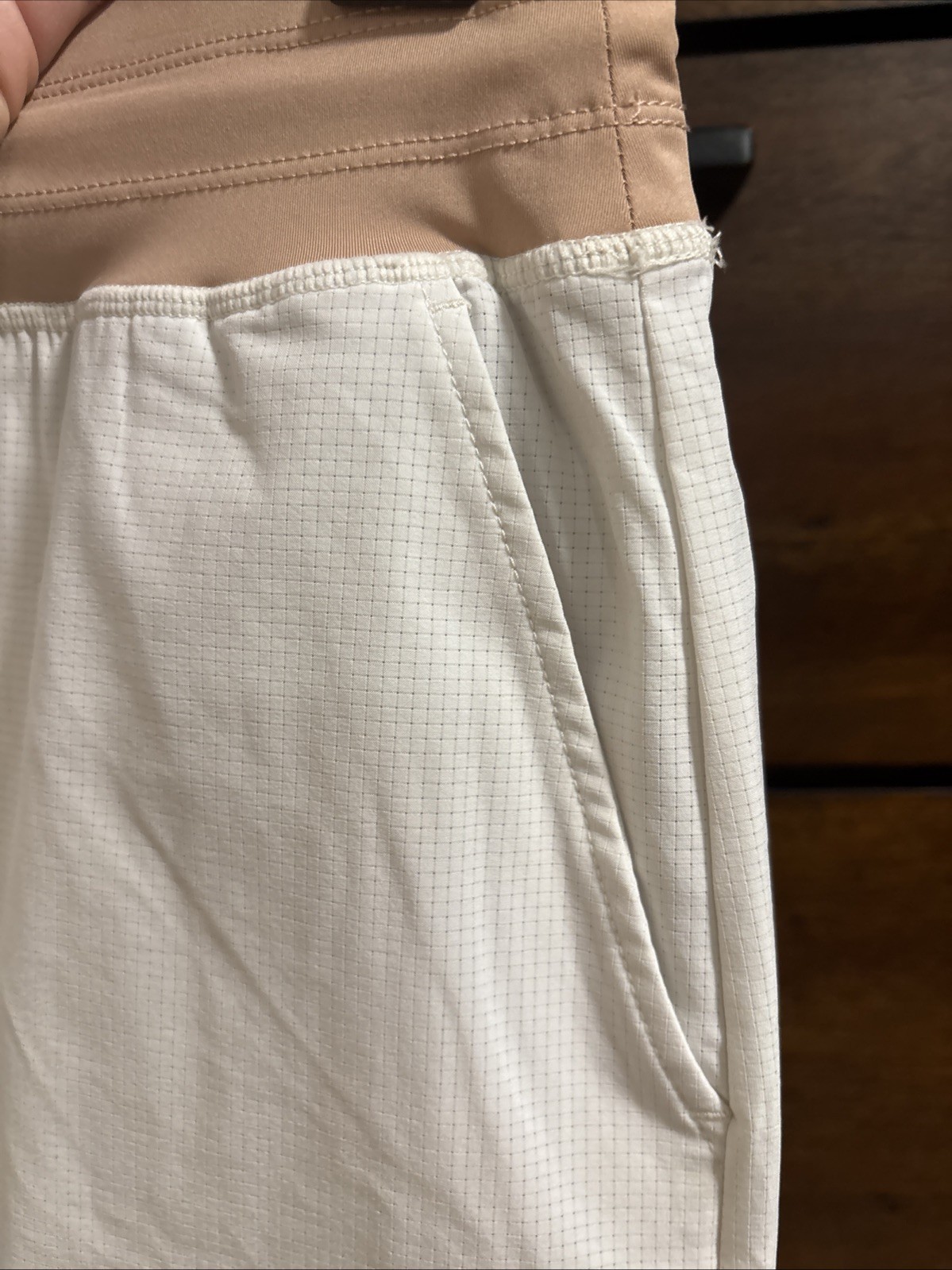 C&c California Beige And Cream Skirt