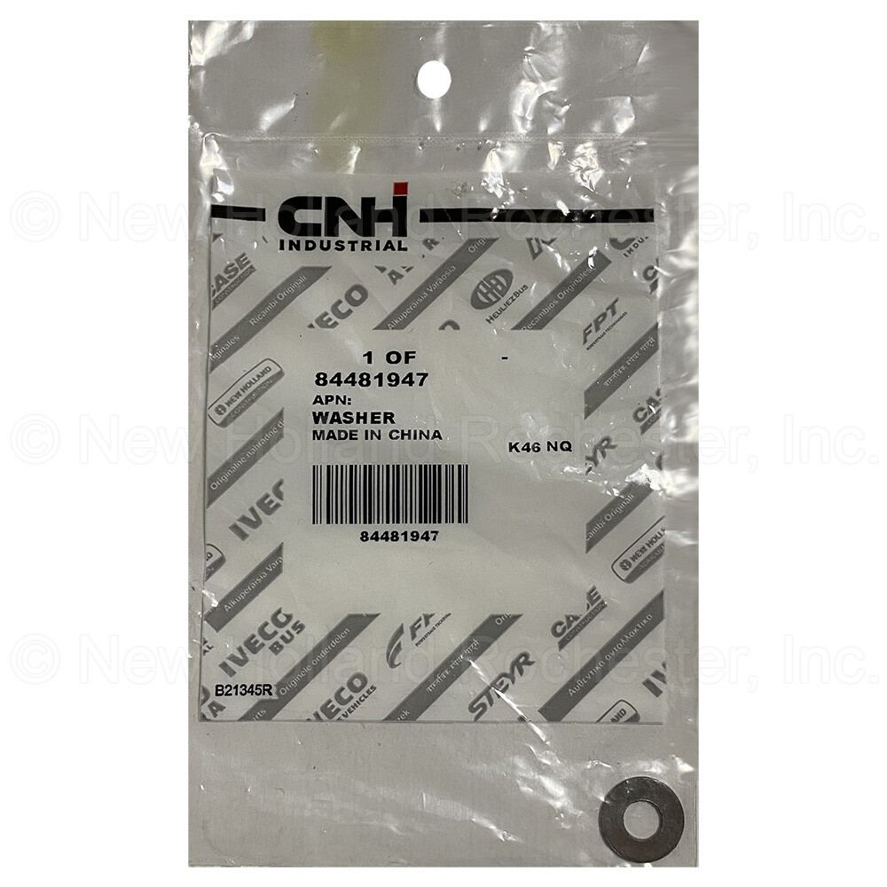 New Holland Washer Part # 84481947